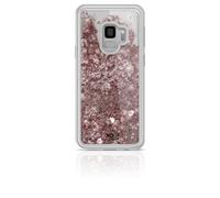 White Diamonds Coque de protection "Sparkle" (pour Samsung Galaxy S9, coque de protection idéale, léger, en plastique) Or Rose