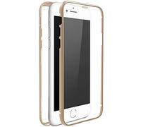 White Diamonds Cover 360° Glass Voor Apple IPhone 7/8/SE (2020) Goud