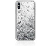 White Diamonds iPhone X/Xs Cover Argent Plastique Transparent Modèle 1370SPK14