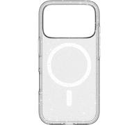 White Diamonds Mag Glitter Coque Apple iPhone 17 Pro transparent compatible avec MagSafe 00019434