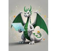 White Dragon Sketchbook For School