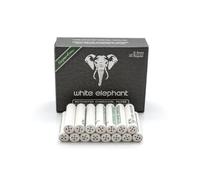 White Elephant Lot de 40 filtres à pipe au charbon actif 9 mm