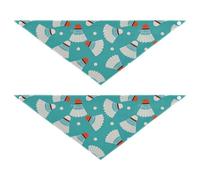 White Energy Bandanas de badminton pour chien en vrac Forme unique Réglable Unisexe Chiot Chat Animal de compagnie Ensemble de vacances pour chiens et chats Taille S