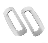 White Fridge Handle 2-Pack 200mm Easy Install(2pcs) | 2-pack white handles, 200mm length, easy screw install, replaces worn parts, sturdy build