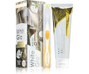 White Glo Coconut Oil Shine dentifrice blanchissant avec brosse Coconut and Mint Flavour 150 g