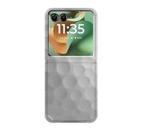White Golf Ball Etui Flip Housse Cuir pour Motorola Razr 60, Razr 2025