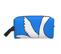White Goose Spread its Wings Trousse de toilette de voyage multifonctionnelle Sac de rangement quotidien et fitness pour cosmétiques, papeterie et plus encore