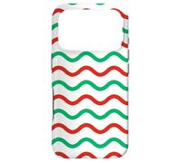 White Green Red Bulgaria Tricolor Wavy Bulgarian Pattern Coque pour iPhone 17 Pro