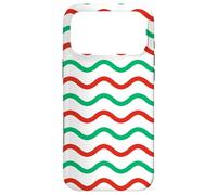 White Green Red Bulgaria Tricolor Wavy Bulgarian Pattern Coque pour iPhone 17 Pro Max