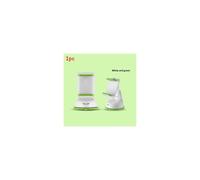(White Green)Support Support Voiture avec Ventouse Gel Pu Rotation 360 Degrés pour Utilisation Tableau de Bord