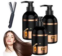 White Hacker Shampooing anti-perte de cheveux multi-usages 300 ml/500 ml - Shampoing Bai Hei Ke volumateur contre la chute des cheveux, repousse des cheveux avec ginseng japonais pour cheveux plus