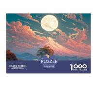 _White_Horse_glloping_in_Front_of_The_Moon__p_e928ff2-e11-402f-8e5-6506621cf7_3 1000 Pièces Carton Premium Lot de Puzzles Fireworks Over Fantasy Castle Anti-Stress Jeu Créatif Puzzles pour Adultes Et