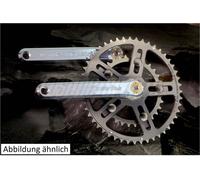 White Industries VBC Kurbel, 175mm, 68/73mm, 4-Kant, argent poli