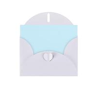 White JKIEGOQ Carte de vœux de couleur unie avec petites impressions fraîches 10,2 x 15,2 cm pour Noël, Saint-Valentin, mariage, fête