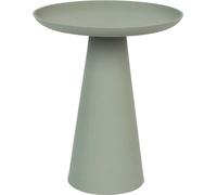 White Label Ringar Table d'appoint Table basse Table de salon Vert Alu