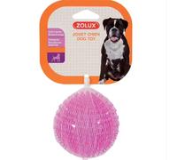 White Label Zolux Woorts Balle picotée en TPR - Rose - 8 cm