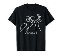 White Lie Scuba Dance Geste Viral Meme Celebration T-Shirt