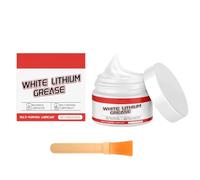 White Lithium Gerase 100g Graisse Blanche Au Lithium Avec Pinceau, Graisse Silicone Transparente Pour Pièces Automobiles, Joints, Roulements, Joints Toriques