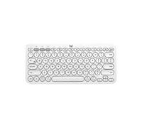 (White)Logitech K380 Portable Multi-Device Wireless Bluetooth Keyboard