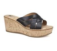 White Montagne Chaussures SAMWELL Sandale pour Femme, Noir (Noir), 40 EU