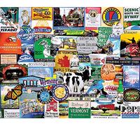 White Mountain 1294 Puzzle I Love Vermont 1 ch