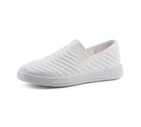 WHITE MOUNTAIN Baskets Courage pour Femme, Tissu Blanc, 39 EU
