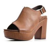 WHITE MOUNTAIN Femme Alfie Sabot, Marron foncé, Marron Lisse, 41 EU