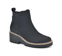 WHITE MOUNTAIN Femme Heure du Jour Botte Tendance, Tissu Noir, 41 EU