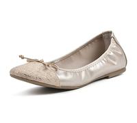 WHITE MOUNTAIN Femme Sunnyside II Ballerines, Ant Gold Multi Esprint, 41 EU