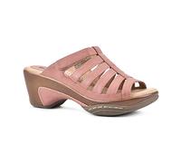 WHITE MOUNTAIN Femme Valencia Sandale cale, Palissandre Lisse brûlant, 37 EU