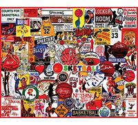 White Mountain - I Love Basketball, puzzle 1000 pièces, puzzle basket-ball, NBA