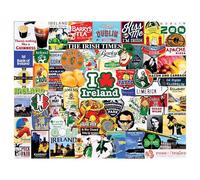 White Mountain - I Love Irlande, 1000 Pièce Puzzle, Irlande Puzzle