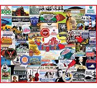 White Mountain - I Love Virginie Puzzle, 1000 Pièce Puzzle