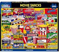White Mountain - Movie Snacks - Puzzle de 1000 pièces pour adultes, enfants, grands-parents