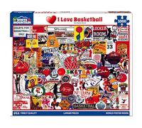 White Mountain Puzzle 1000 pièces Collage Légendes I Love Basketball