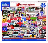 White Mountain - I Love England, puzzle de 1000 pièces, puzzle Angleterre, Grande-Bretagne