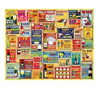 White Mountain Puzzles - I Love Wine - Puzzle 1000 pièces