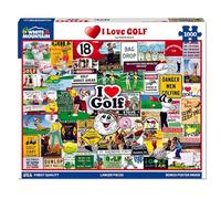 White Mountain Puzzle I Love Golf 1000 pièces 610 x 760 mm