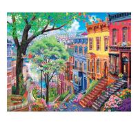 WHITE MOUNTAIN Puzzle Printemps dans la ville, 1 ch