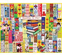 White Mountain Puzzles - Bookmarks 2-1000 Piece Jigsaw Puzzle