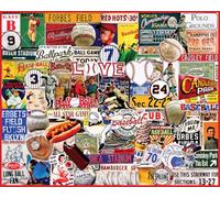 White Mountain Puzzles - I Love Baseball - 1000 Pièce Puzzle