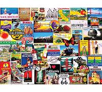 White Mountain Puzzles I Love California - 1000 Piece Jigsaw Puzzle by White Mountain Puzzles