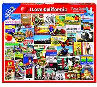 White Mountain Puzzles I Love California - 1000 Piece Jigsaw Puzzle by White Mountain Puzzles