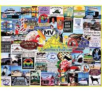 White Mountain Puzzles - I Love Martha's Vineyard - Puzzle 1000 pièces