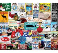 White Mountain Puzzles I Love New England - 1000 Piece Jigsaw Puzzle by White Mountain Puzzles