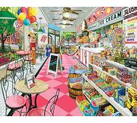 White Mountain Puzzles Ice Cream Parlor Puzzle 1000 pièces, 1 EA
