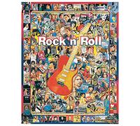 White Mountain Puzzles Jigsaw Puzzle Ultimate Trivia 1000 Pieces 24"X30"-Rock 'n' Roll