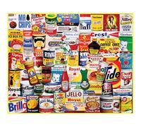 White Mountain Puzzles - Mom's Shopping List - 1000 Piece Jigsaw Puzzle for Adults