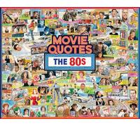 White Mountain Puzzles Movie Quotes The 80s Puzzle de 1 000 pièces Culture Populaire Citations de Films des années 80