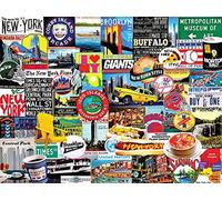 White Mountain Puzzles New York New York! - 1000 Piece Jigsaw Puzzle